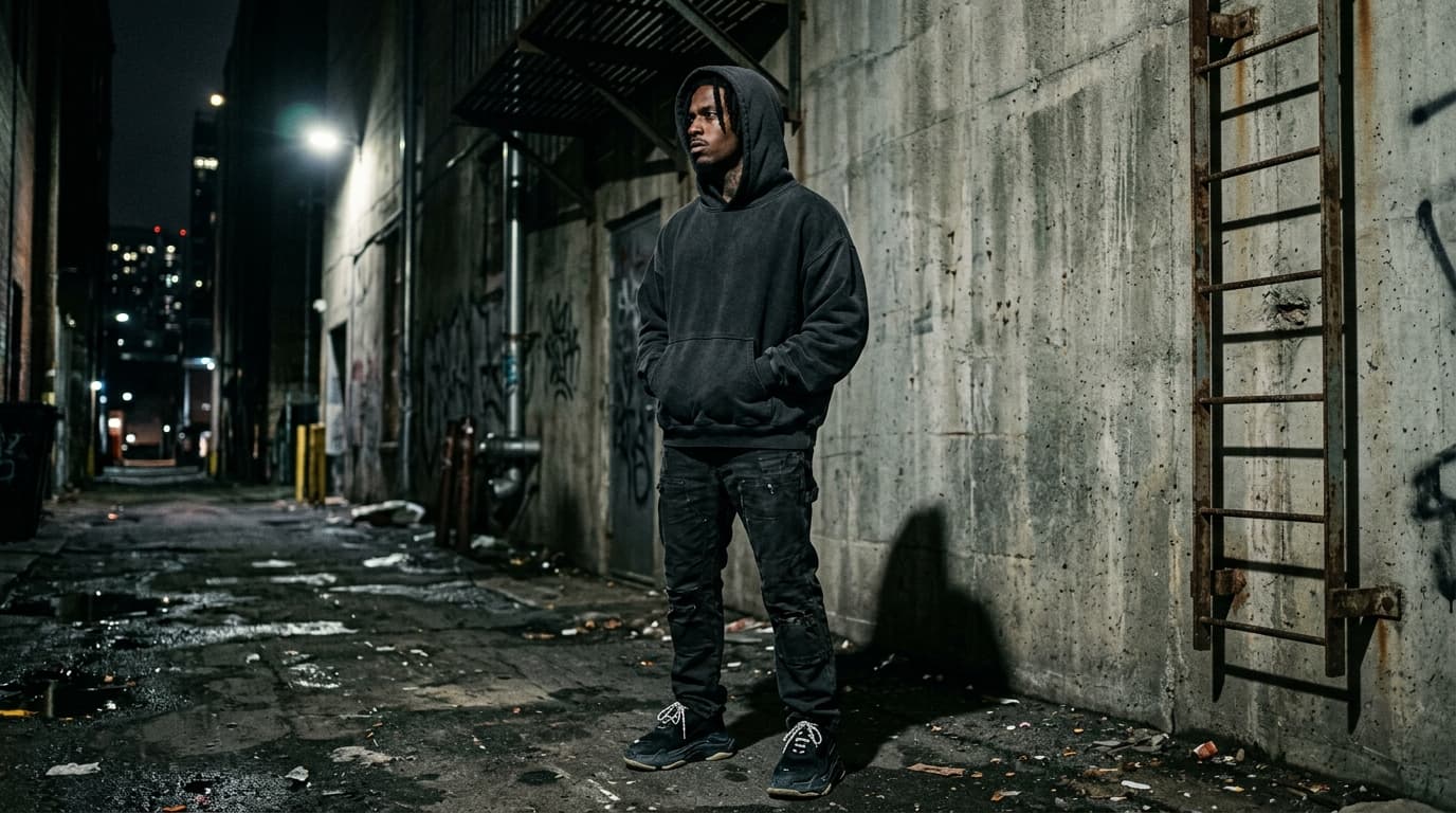 HEAVYWEIGHT HOODIES Featured Model