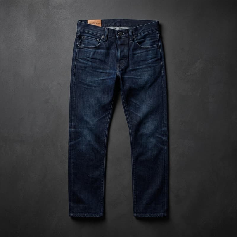 Everyday Regular Fit Straight Jeans - OBSIDIAN BLACK